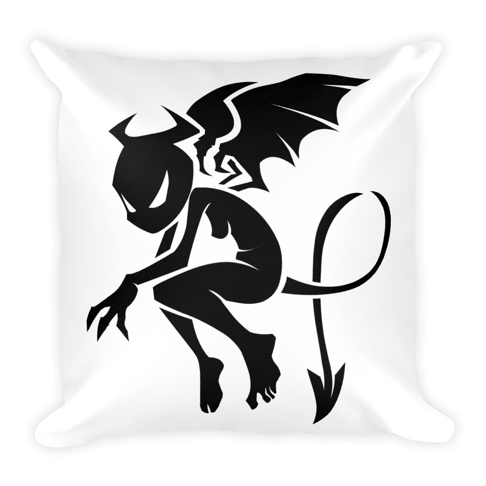 Lil Demon Mirrored Images Pillow (Left)