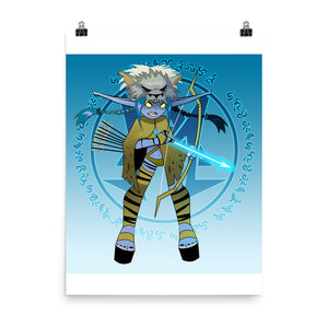 Cutecraft: Elf Huntress Poster